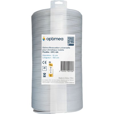 Climatiseur Accessoire evac univ pour clim 13 cm OPTIMEA