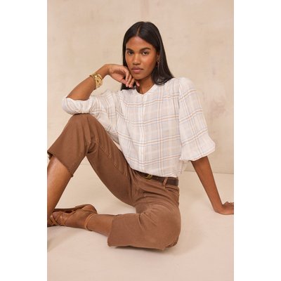 Jean slim et cropped en coton mélangé PATIENCE Maison 123