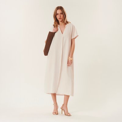 Robe midi fluide TERRY BENOA