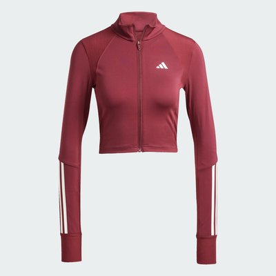 Veste entièrement zippée côtelée Hyperglam adidas Performance