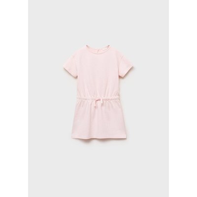 Robe coton cordon de serrage MANGO BABY