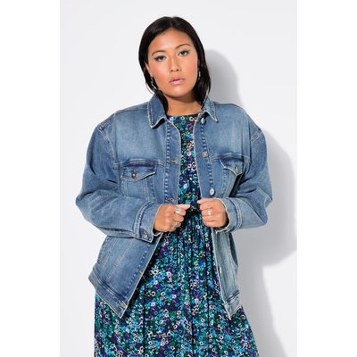 Veste en jean oversize. Délavage clair STUDIO UNTOLD