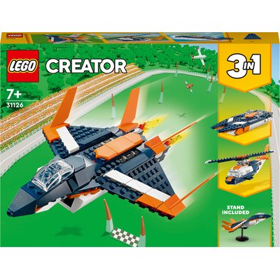 Creator L'avion supersonique LEGO