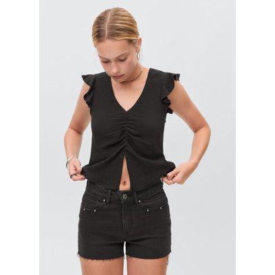 Blouse manches volants MANGO TEEN