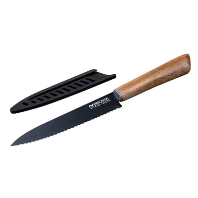 Couteau de cuisine lame crantée 24 cm FLOW NIROSTA