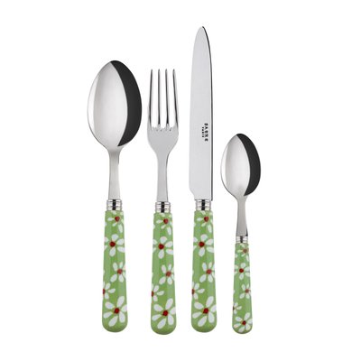 Set de 4 couverts de table, Marguerite SABRE