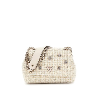 Mini Sac À Bandoulière Everlee Tweed GUESS