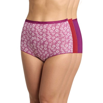 Lot de 2 + 1 gratuite culottes maxi en coton bio PLAYTEX
