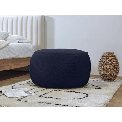 Pouf tissu bouclette, MERINOS BOBOCHIC