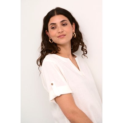 Blouse à manches courtes CRVenta CREAM