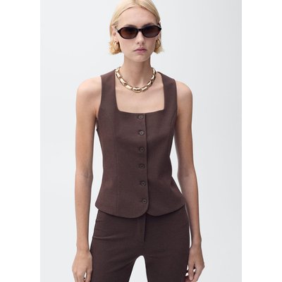 Gilet costume cintré MANGO
