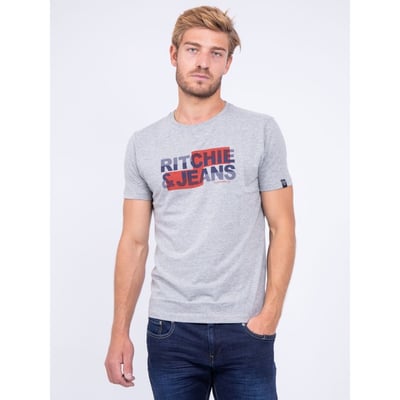 T-shirt Col Rond Pur Coton Jaltazar RITCHIE