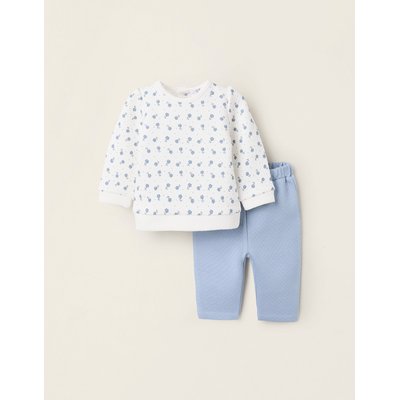 Survêtement Floral avec Texture ZIPPY