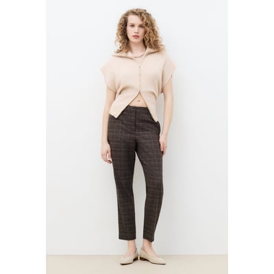 Pantalon coupe cigarette PSIDIKOFil textile CAROLL