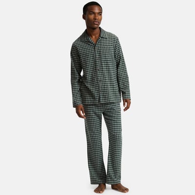 Pijama de franela de algodón puro LA REDOUTE COLLECTIONS