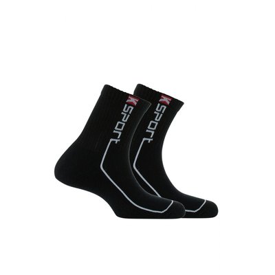 Pack 2 paires chaussettes tiges courtes sport KINDY