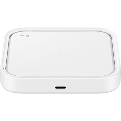 Chargeur induction Sans fil Pad blanc charge rapide 15W SAMSUNG
