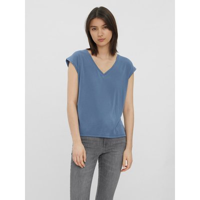 T-shirt col V manches courtes VERO MODA