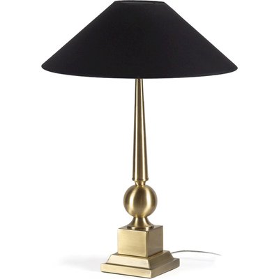 Lampe de table dorée en métal finition laiton chic RECOLLECTION