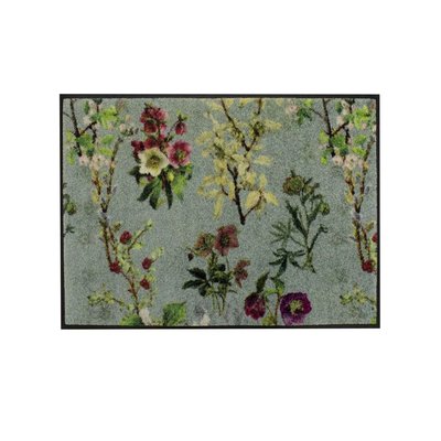 Tapis decor caoutchouc & nylon HELLEBORE GARNIER-THIEBAUT