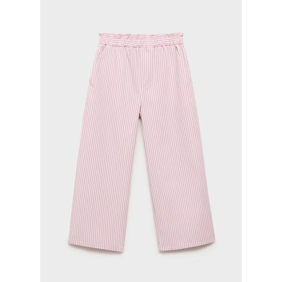 Pantalon coton à rayures MANGO KIDS