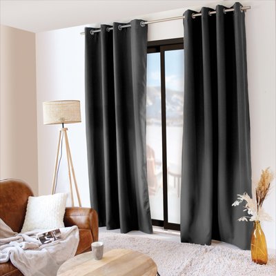 Rideau occultant  Thermique verso polaire naturel DECORATIE