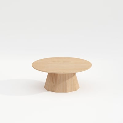 Table basse placage chêne naturel ZAGO