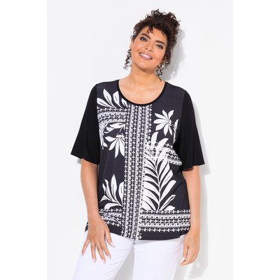 T-shirt en satin sur le devant ULLA POPKEN