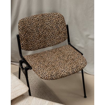 Chaise léopard Piretti Alma N°706 - Bon état DEBONGOUT