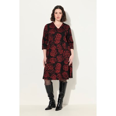 Robe en jersey, motif Jacquard ULLA POPKEN