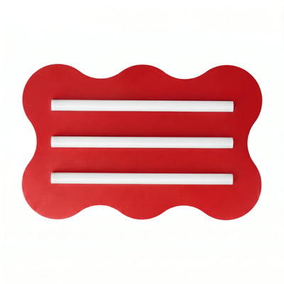 Plafonnier Acier Rouge S14d 1 Klover EDEN