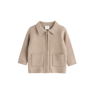 Cardigan zippé en maille pour bébé NEXT