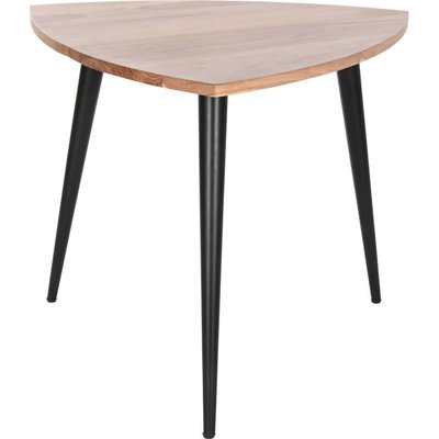 Table basse en acacia et métal, Moderno RECOLLECTION