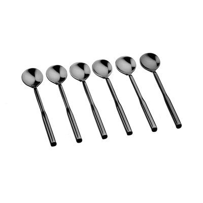 Lot de 6 petites cuillères en inox, NUDE BJORN