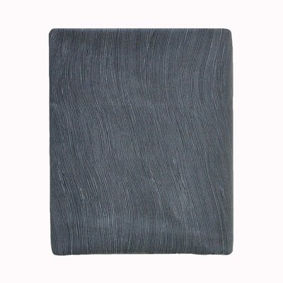Drap plat fines rayures en polyester, VAGUE ORIGIN