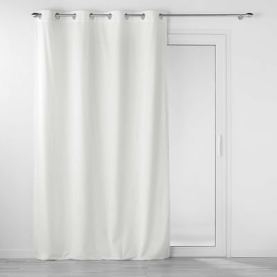 Rideau à œillets VELOURIANE DOUCEUR D'INTÉRIEUR