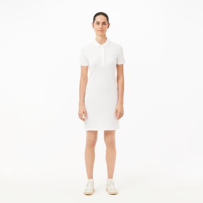 Robe polo slim fit en mini Piqué stretch LACOSTE