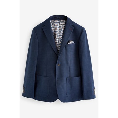 Blazer de costume slim texturé habillé NEXT