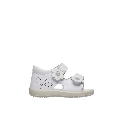 Sandales en cuir avec imprimé fleurs LONDER FALCOTTO