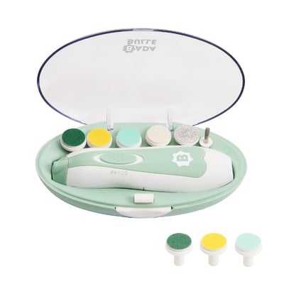 Lime à ongles électrique sécurisée pour bébé BADABULLE