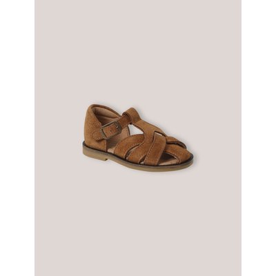 Sandales en croûte de cuir CYRILLUS