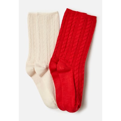 Paires de chaussettes torsadées thermolactyl - Lot de 2 DAMART