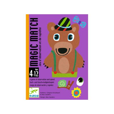 Jeu de cartes Magic Match DJECO