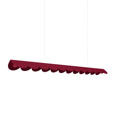 Suspension Aluminium Bourgogne LED 1 Biscuit EDEN