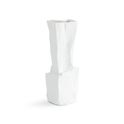 Risa 30cm High Geometric Ceramic Vase AM.PM