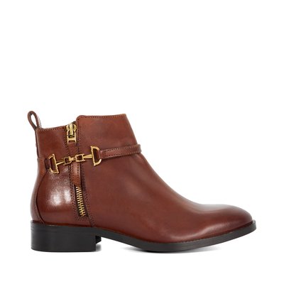 Bottines en cuir à coupe large - Wide Fit PARKLYN DUNE LONDON