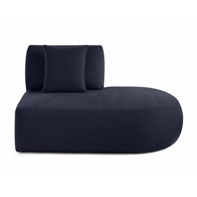 Module d'assise droit en Tissu texturé - SANTORINI LISA DESIGN