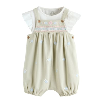Ensemble body et salopette bébé, 2 pièces NEXT
