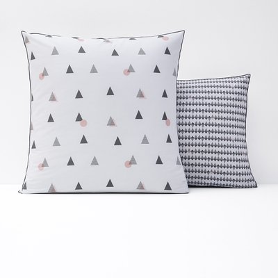 Taie d'oreiller percale de coton, Digna LA REDOUTE INTERIEURS