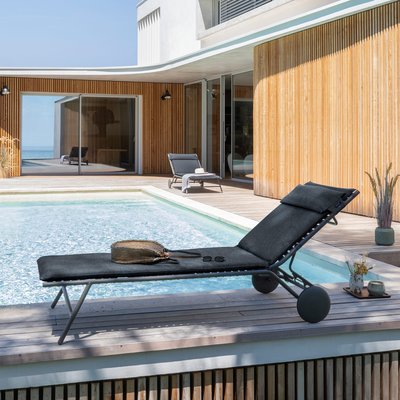 Lit bain de soleil matelassé - BAYANNE II LAFUMA MOBILIER
